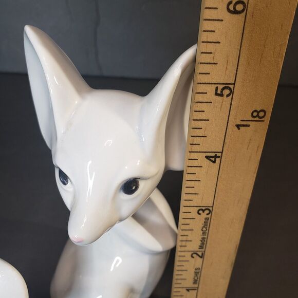 Adorable Vintage 70s White Ceramic Anthropomorphic Mice Mouse Figurines Set 5" - Picture 5 of 8